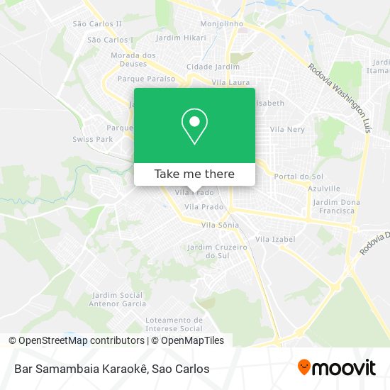 Bar Samambaia Karaokê map
