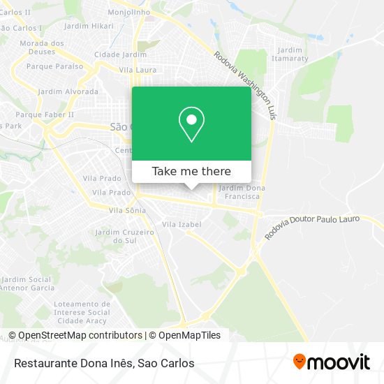 Restaurante Dona Inês map