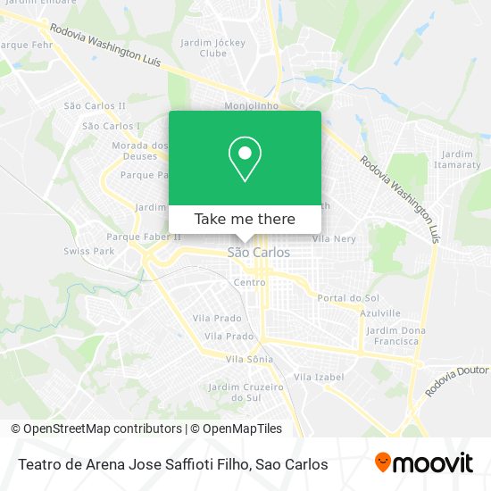 Teatro de Arena Jose Saffioti Filho map