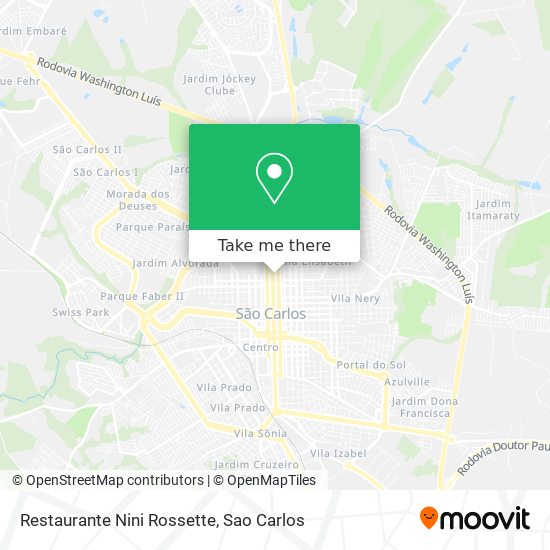 Restaurante Nini Rossette map