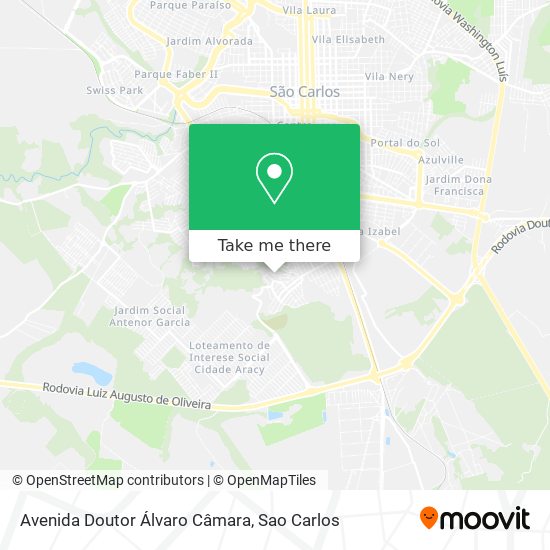 Avenida Doutor Álvaro Câmara map