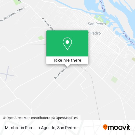 Mimbreria Ramallo Aguado map