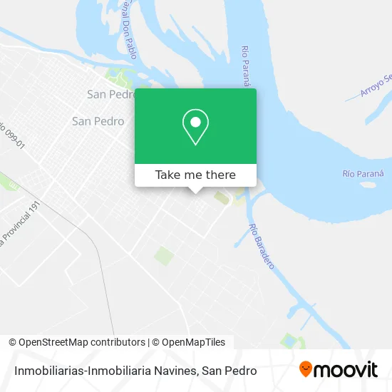 Inmobiliarias-Inmobiliaria Navines map