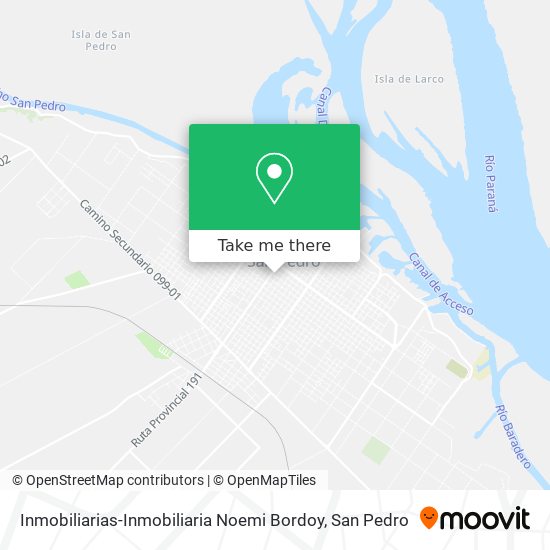 Inmobiliarias-Inmobiliaria Noemi Bordoy map