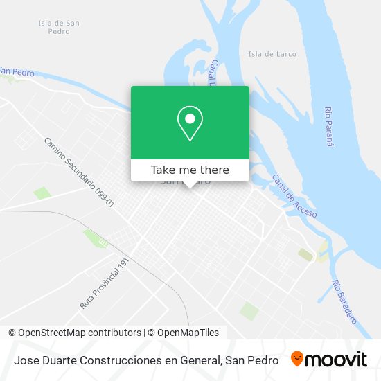 Jose Duarte Construcciones en General map