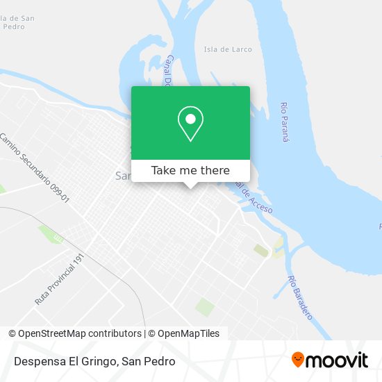Despensa El Gringo map