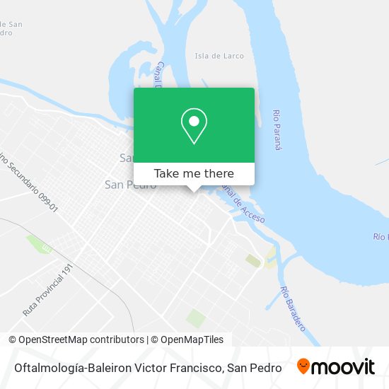 Mapa de Oftalmología-Baleiron Victor Francisco