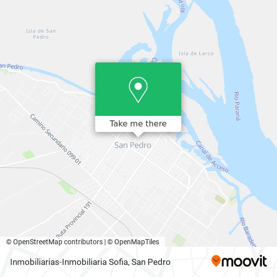 Inmobiliarias-Inmobiliaria Sofia map