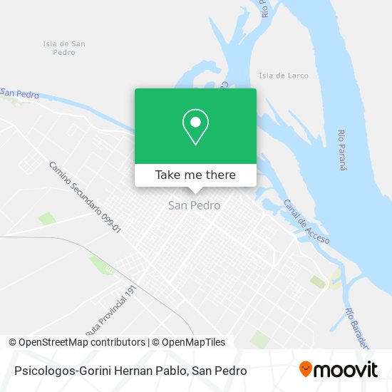 Mapa de Psicologos-Gorini Hernan Pablo