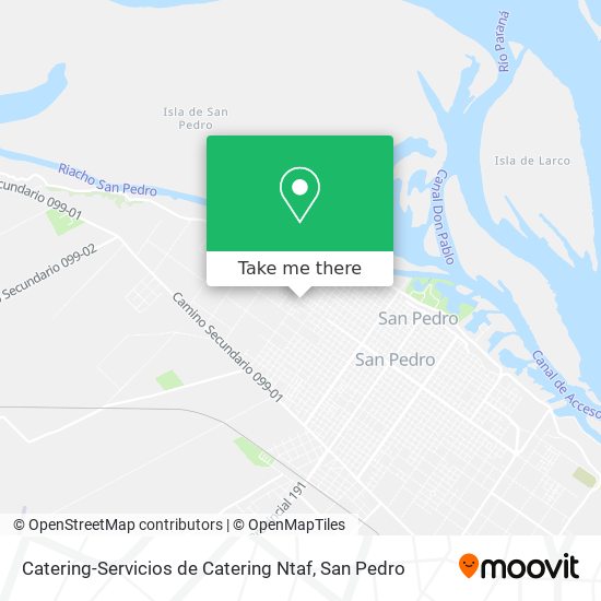 Catering-Servicios de Catering Ntaf map