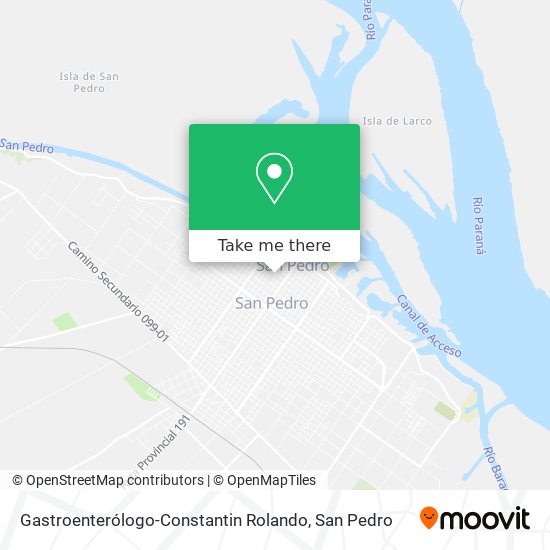 Mapa de Gastroenterólogo-Constantin Rolando