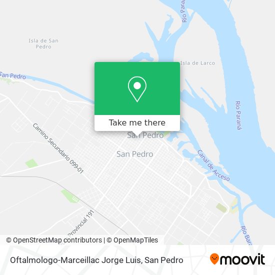 Oftalmologo-Marceillac Jorge Luis map