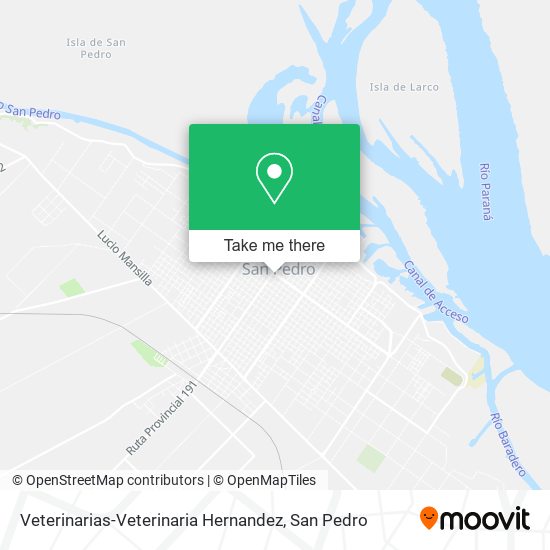 Veterinarias-Veterinaria Hernandez map