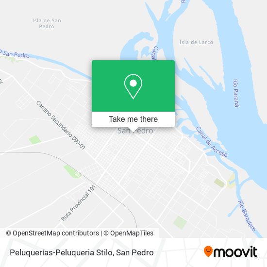 Peluquerías-Peluqueria Stilo map