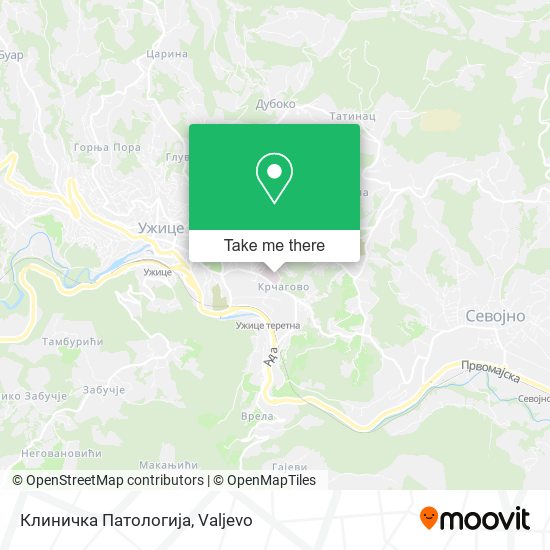 Клиничка Патологија map