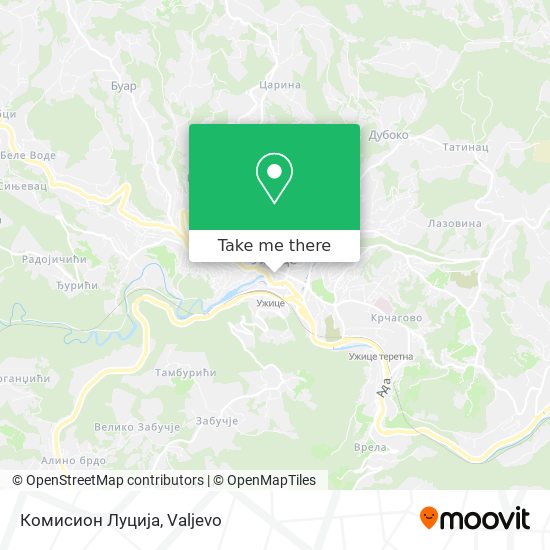 Комисион Луција map