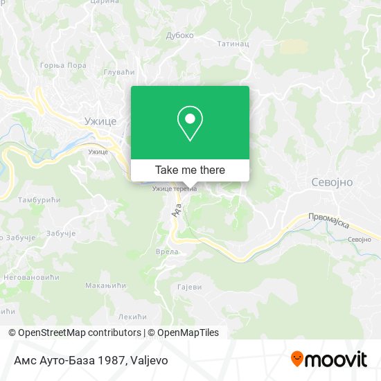 Амс Ауто-База 1987 map