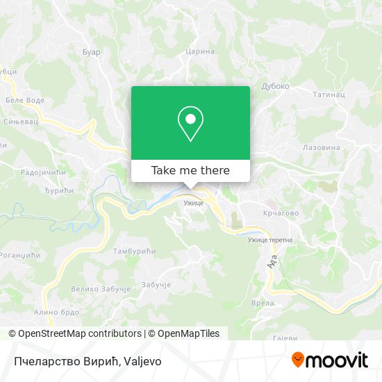 Пчеларство Вирић map
