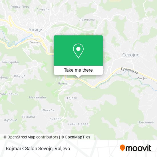 Bojmark Salon Sevojn map