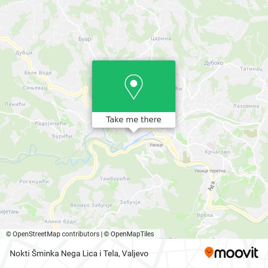 Nokti Šminka Nega Lica i Tela map