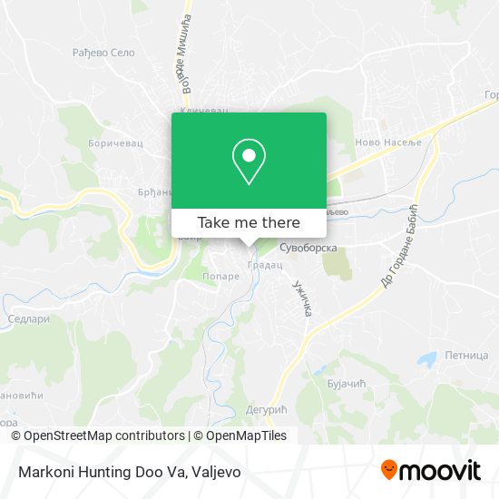 Markoni Hunting Doo Va map