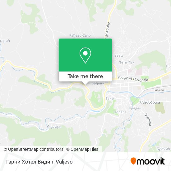 Гарни Хотел Видић map