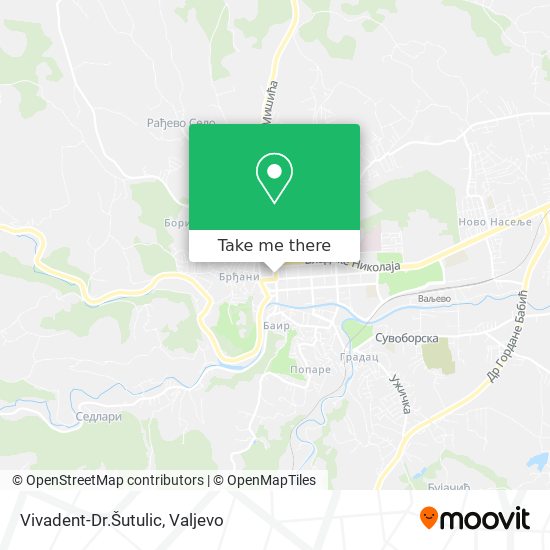 Vivadent-Dr.Šutulic map