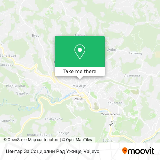Центар За Социјални Рад Ужице map
