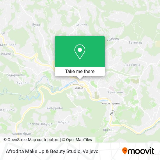 Afrodita Make Up & Beauty Studio map