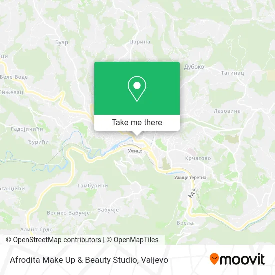 Afrodita Make Up & Beauty Studio map