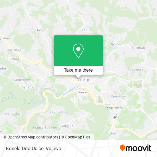 Bonela Doo Ucice map