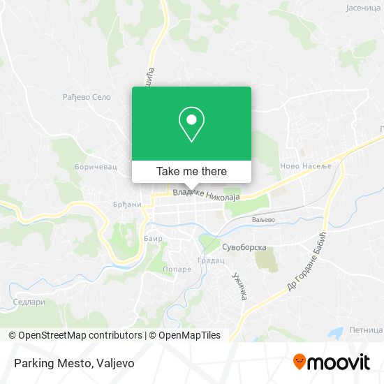 Parking Mesto map