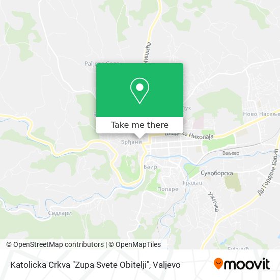 Katolicka Crkva "Zupa Svete Obitelji" map