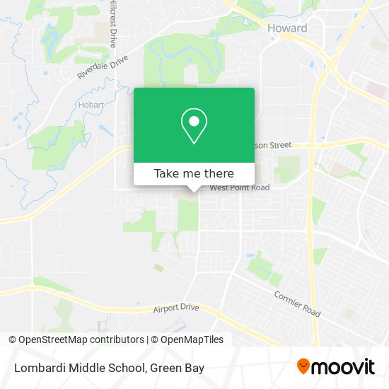 Lombardi Middle School map