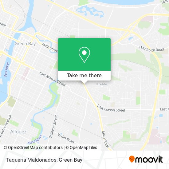 Taqueria Maldonados map