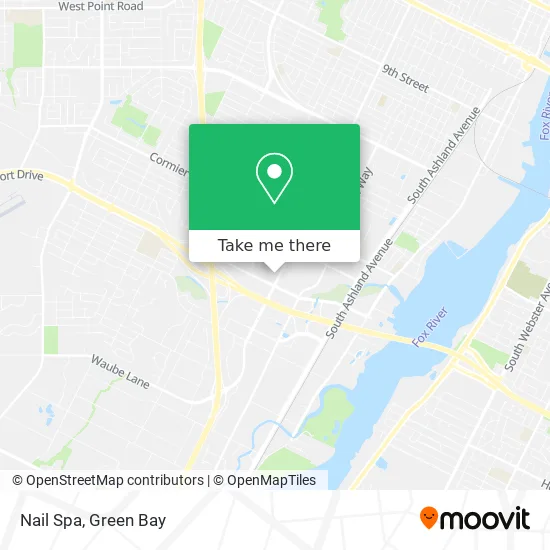 Nail Spa map