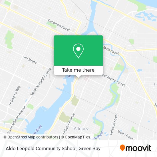 Aldo Leopold Community School map