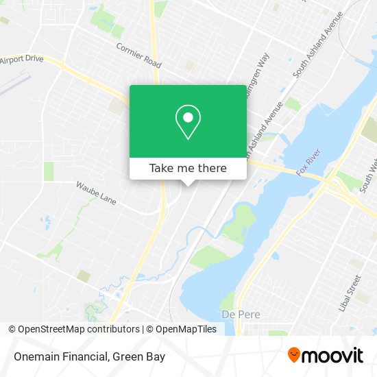 Onemain Financial map