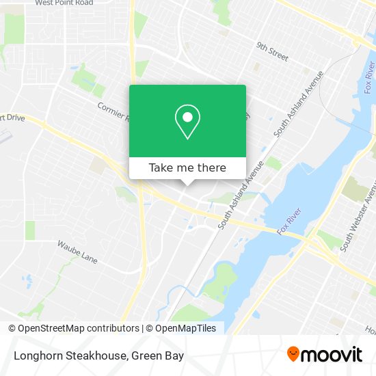 Mapa de Longhorn Steakhouse