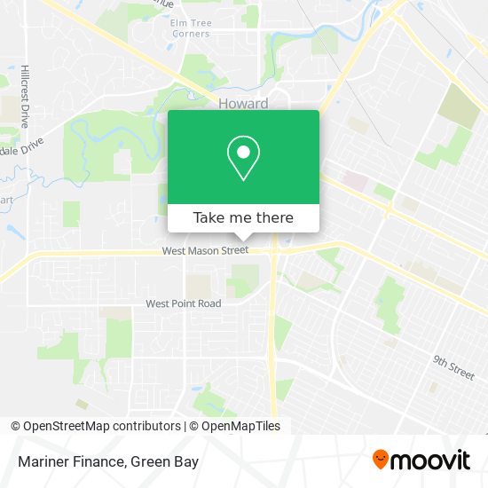Mapa de Mariner Finance