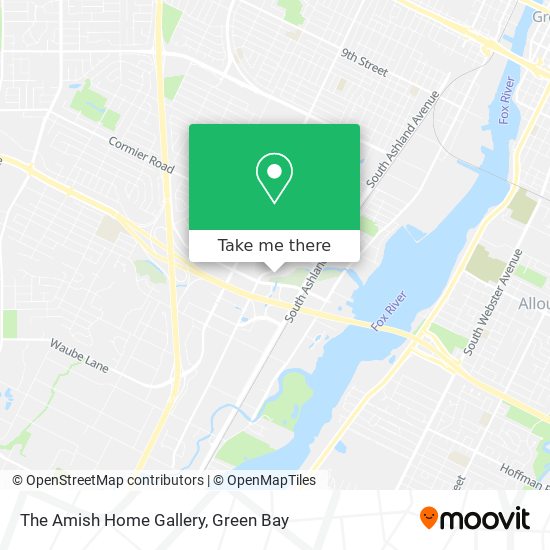 The Amish Home Gallery map