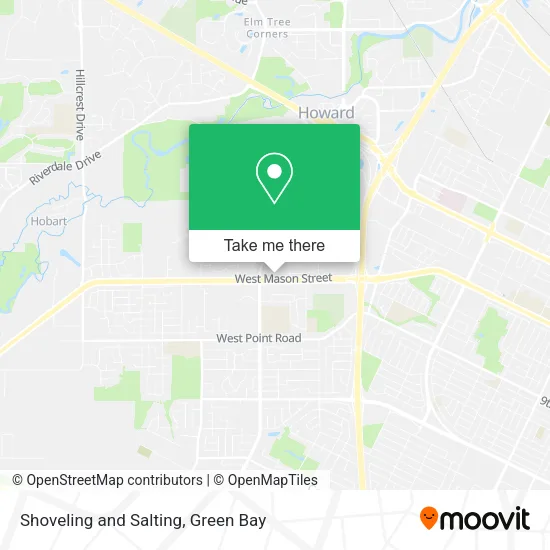 Mapa de Shoveling and Salting