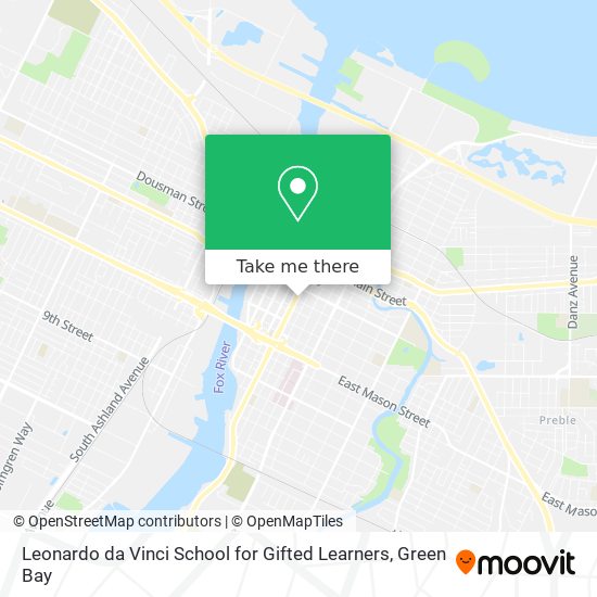 Leonardo da Vinci School for Gifted Learners map