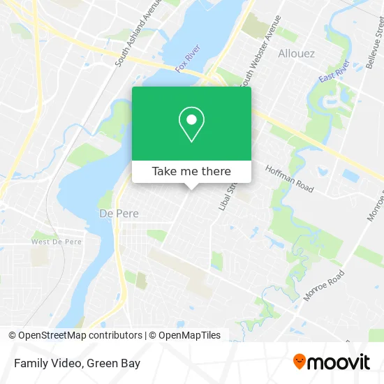 Family Video map