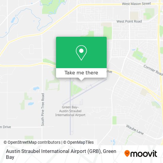 Mapa de Austin Straubel International Airport (GRB)