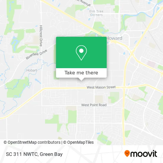 SC 311 NWTC map