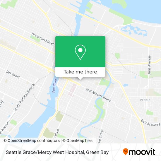 Mapa de Seattle Grace / Mercy West Hospital
