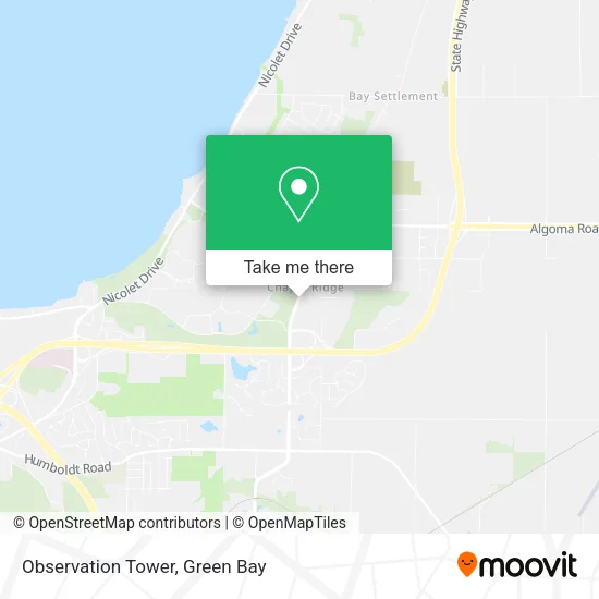 Observation Tower map