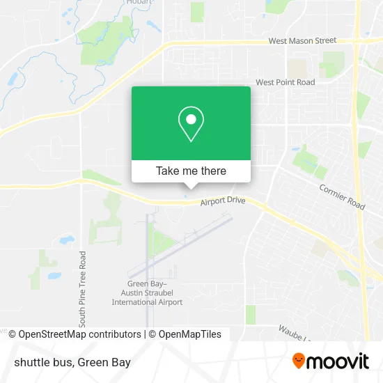 shuttle bus map
