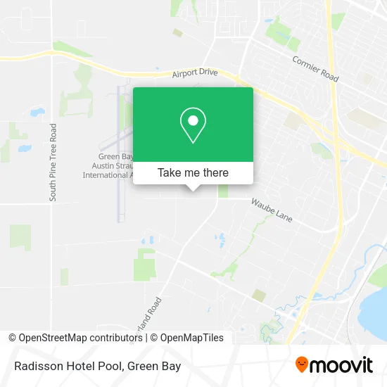 Radisson Hotel Pool map